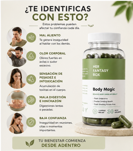 Body Magic™ | Cápsulas de Clorofila