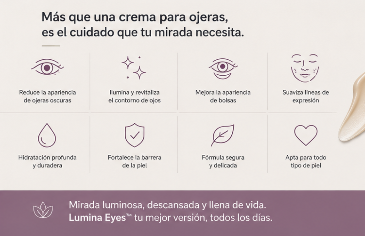 Lumina Eyes™ | Dr. Melaxin Crema Antiojera