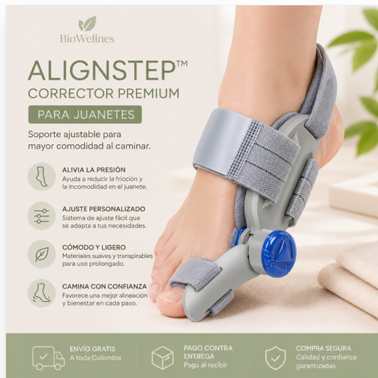 AlignStep™ | Corrector Premium para Juanetes