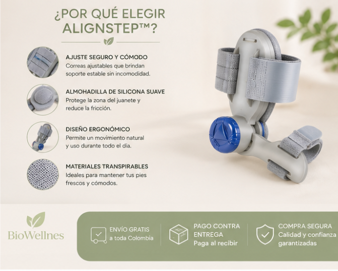 AlignStep™ | Corrector Premium para Juanetes
