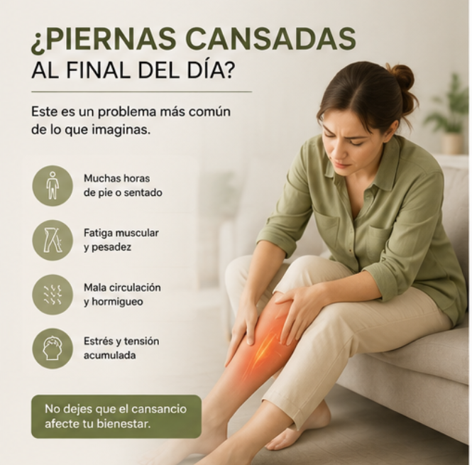 CalmLeg™ | Masajeador Inteligente