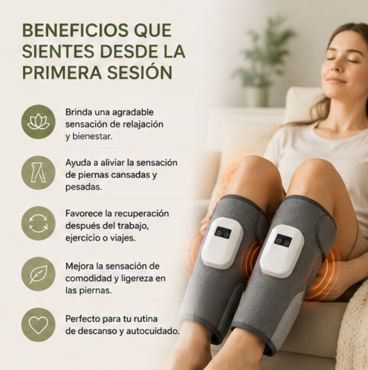 CalmLeg™ | Masajeador Inteligente
