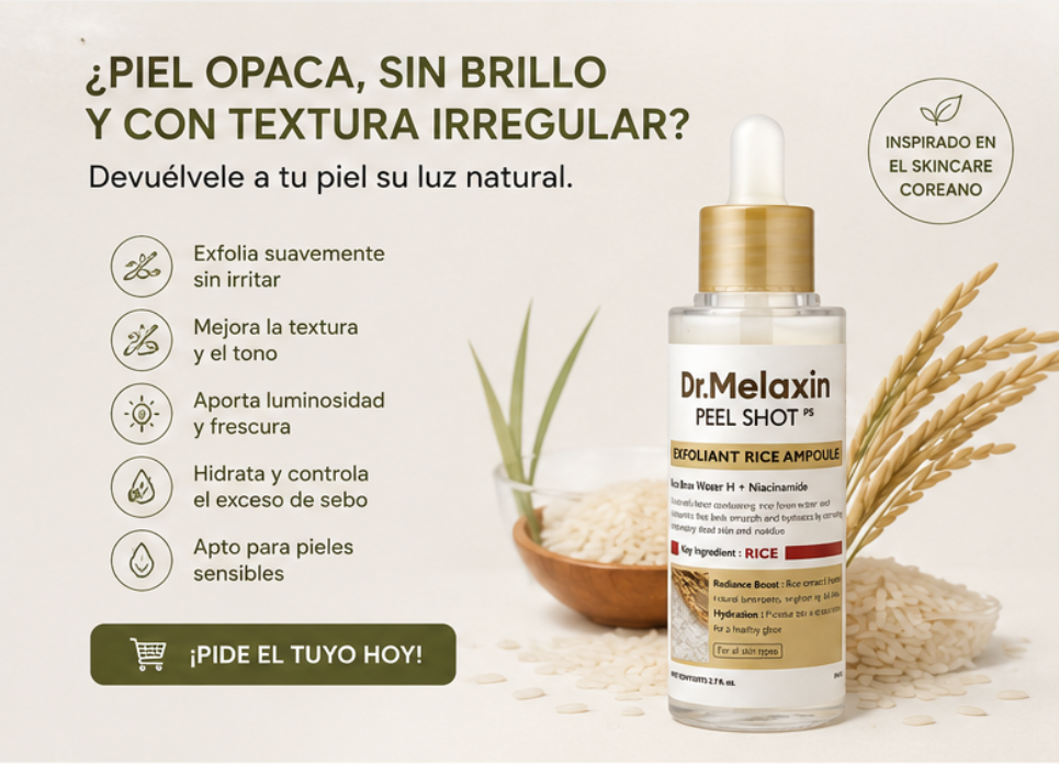 Dr. Melaxin | Ampolla de Arroz Blanco