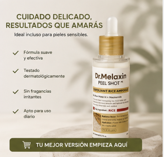 Dr. Melaxin | Ampolla de Arroz Blanco