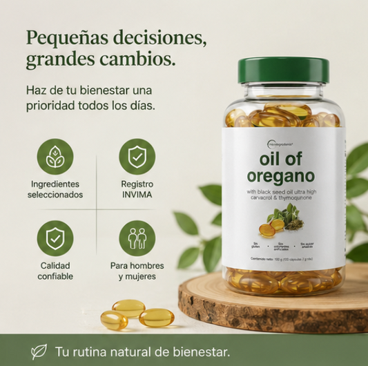 Aceite de Orégano™ | Defensa Antioxidante para el cuerpo