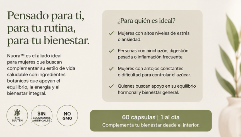 Nuora™ | Equilibrio Integral para la Mujer