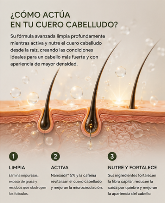Revita® Hair Density Shampoo | Nanoxidil 5%