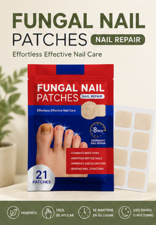 NailPure™ | Parches Reparadores para Uñas