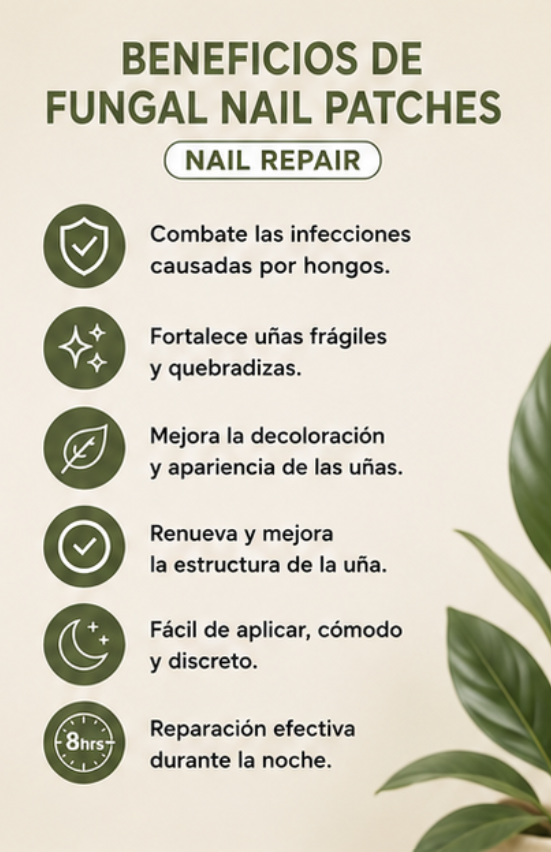 NailPure™ | Parches Reparadores para Uñas
